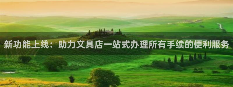 九游会平台入口：新功能上线：助力文具店一
